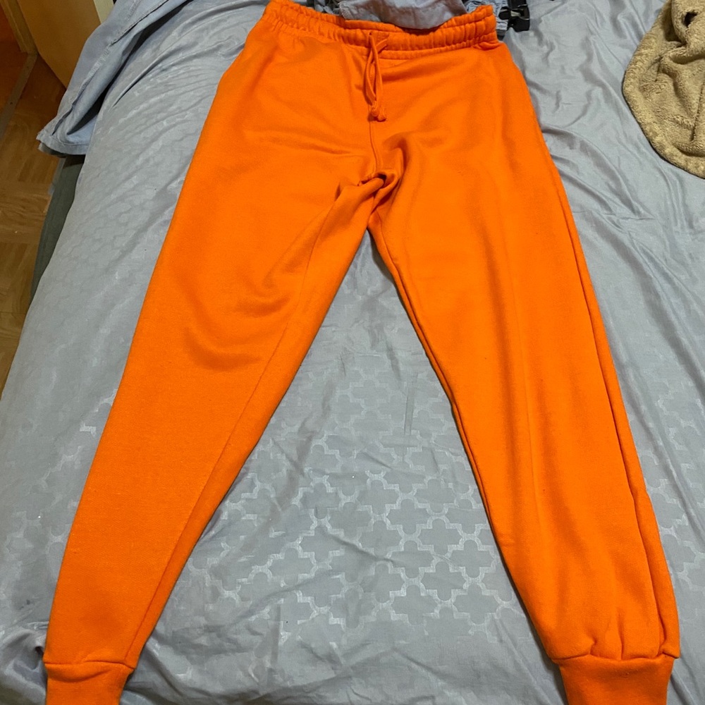 Orange Joggers - Picture 3 of 4